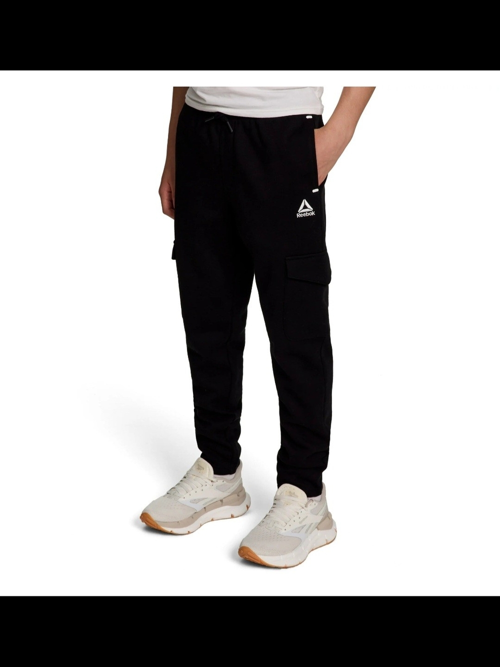 NWT Boys Reebok Unwind Cargo Jogger Pants - Size XS (4/5)